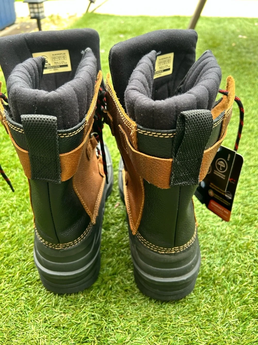 Kamik Brown and Black Men’s Rain & Snow Boots